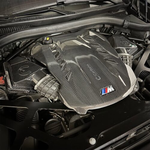 CBB04-00-4026 - F9X X5M X6M Gloss Carbon Engine Cover